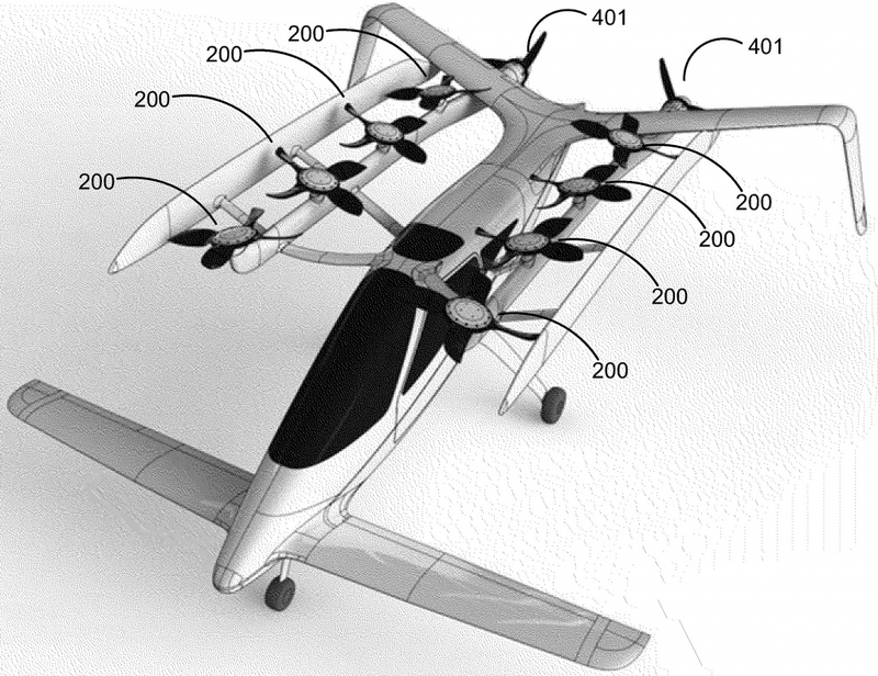 Illustration for article titled What Is This Bizarre-Looking Flying Machine Doing Near Google HQ?